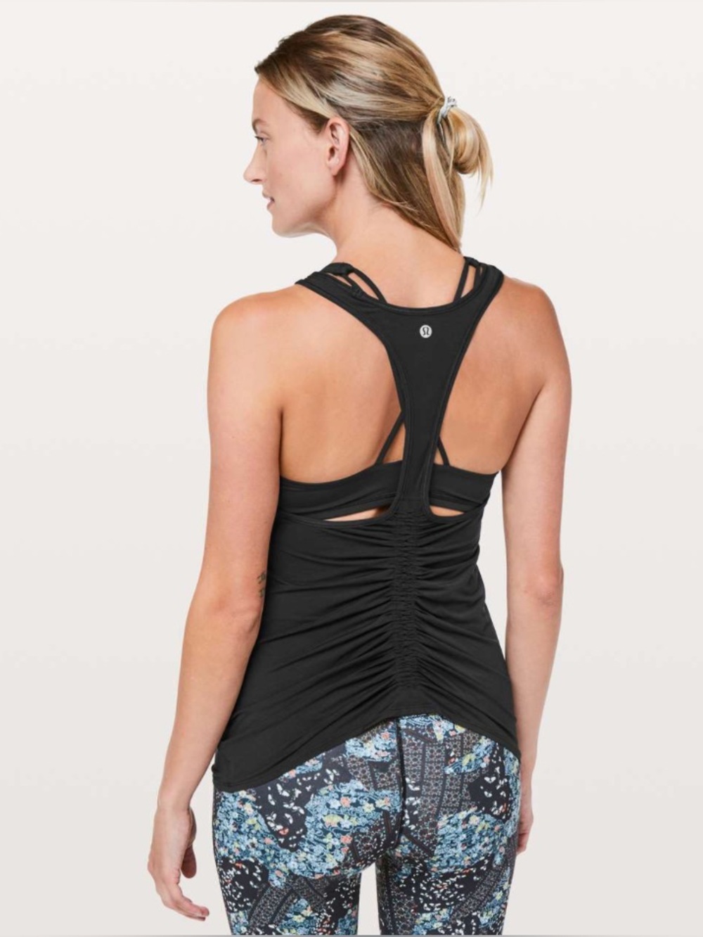 Lululemon Deep Stretch Racerback Black Size 4 NWT